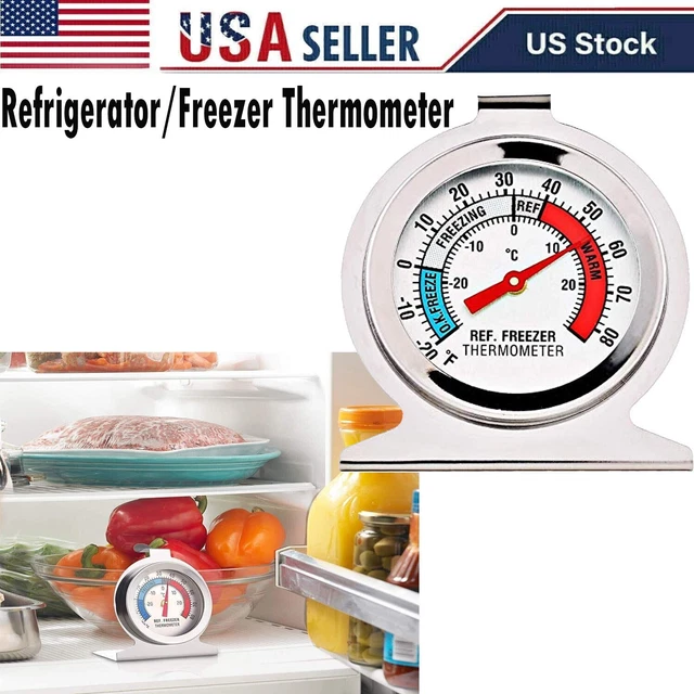 REFRIGERATOR THERMOMETER FREEZER Fridge Temperature Gauge Sensor