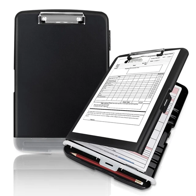 Clipboards Clipboard with Storage Clipboard Black Clip Board Nursing Clipboard