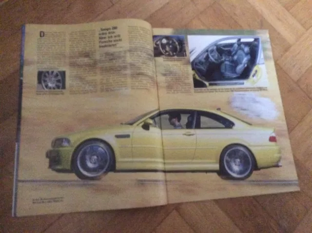 Autozeitung Bmw M e46  ,Sonderdruck (21/2000)guter Zustand 3