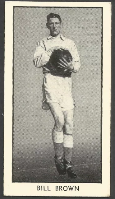 D C Thomson-Famous Footballers-1956- #04-Dundee-Bill Brown