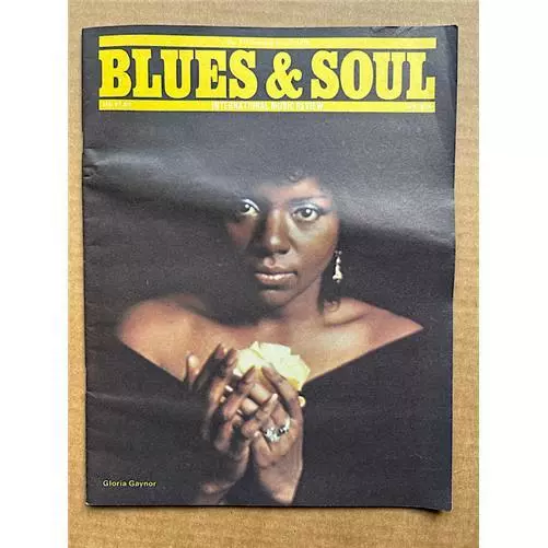 GLORIA GAYNOR BLUES & SOUL # 171 MAGAZINE OCTOBER 14 1975 - GLORIA GAYNOR cover