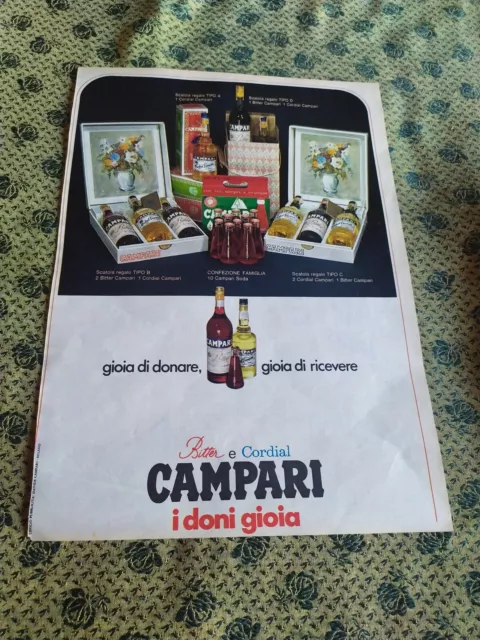 PUBBLICITA' ADVERTISING WERBUNG BITTER CORDIAL CAMPARI - I Doni Gioia