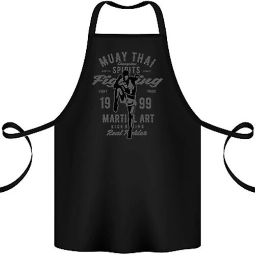 Muay Thai Fighting MMA Martial Arts Gym Cotton Apron 100% Organic