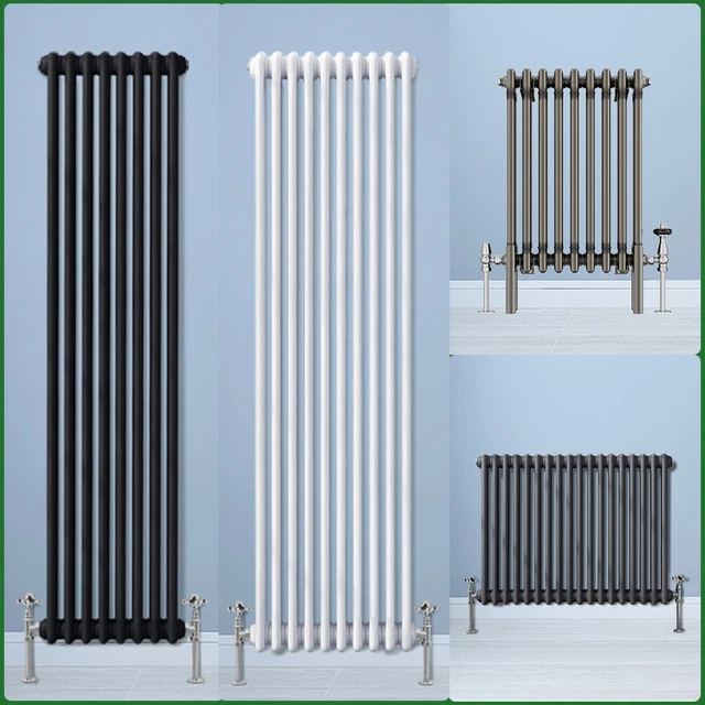 Column Radiator Leg TRADITIONAL 2 3 4 Column Radiator Vertical Horizontal Heating Cast Iron ...