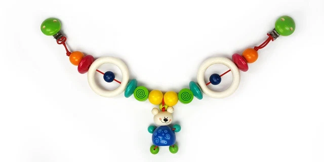 Baby Toy Pram Chain Bear Tim Bxlxh 520x40x120mm New Bassinet Chain