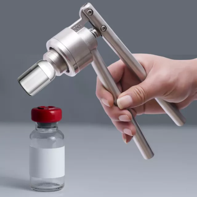 Manual Bottle Sealing Tool 20mm Manual Crimper Hand Sealing Machine Aluminum Cap
