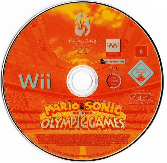 Mario & Sonic at the Olympic Games (Unboxed) (PAL) for Nintendo Wii. Cleaned,...