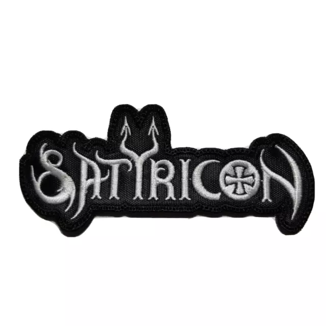 Satyricon Shaped Embroidered Patch