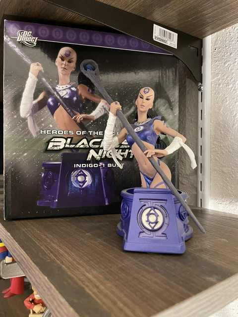 blackest night bust Indigo 1 #58 Of 3500