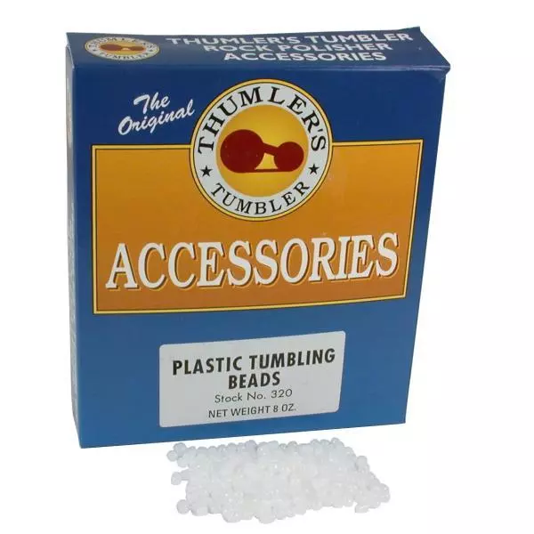 Thumler's Tumbler 8 oz. Plastic Tumbling Beads Rock Polishing Media