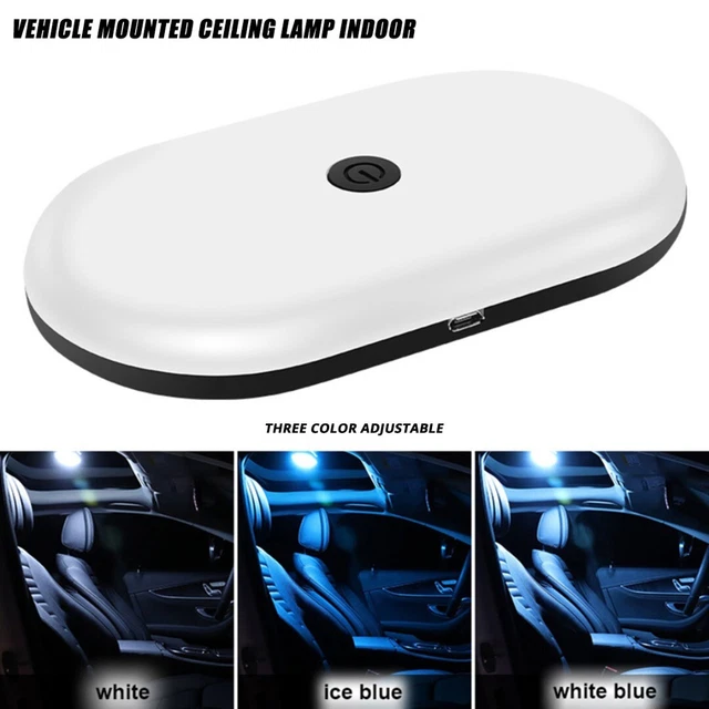 Auto KFZ LED Dach Lampe Leuchte Innenraum Beleuchtung Licht 3 Farbe Dimmbar