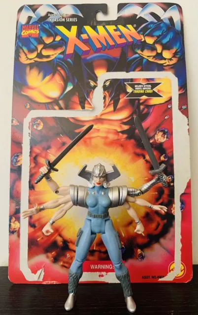 Toy Biz X-Men Marvel Comics Spiral 1995 100% Complete w/ Card
