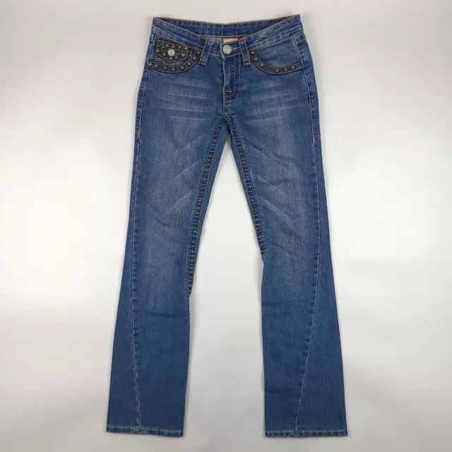 TRUE RELIGION JEANS Women's 27x31 Joey Super T Bootcut Low Rise Made in ...