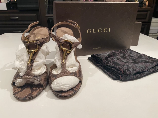 Gucci heels deals snake