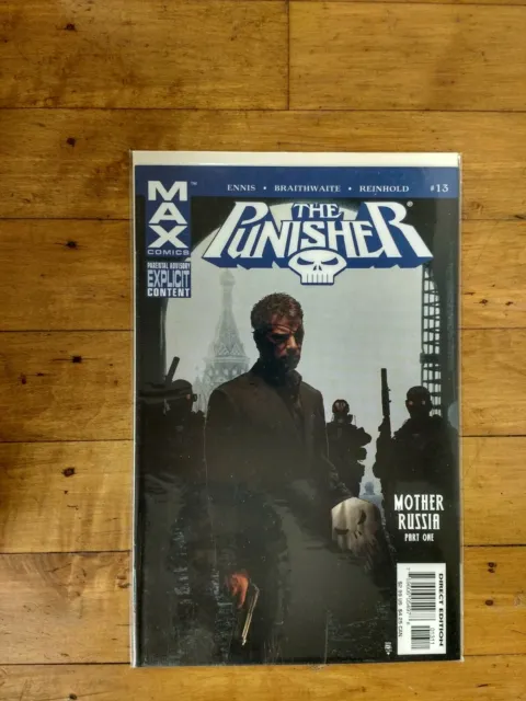 Marvel Punisher #13 Max Comics Mother Russia Part 1 Unread Condition 2005 Ennis