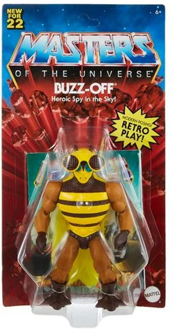 Maîtres De L’Univers Origins – Figurine Musclor Articulée 14 Cm – 16 Points D’Articulation – Avec Mini-BD
