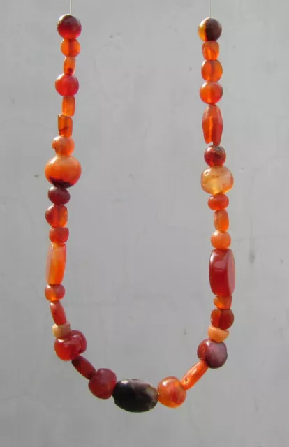 ANCIENT Carnelian PYU BEADS From Afghanistan