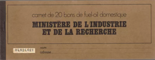 France Cinderellas Fiscal Billets Ration Carburant Auto Ministere 1969-74 NR 28