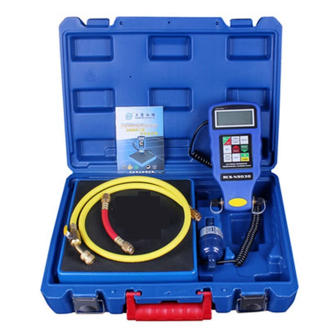 1×Refrigerant Electronic Scale Filling Scale Refrigeration A/C Fluoride Tool Set