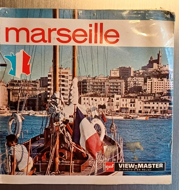 View Master   Marseille  Trifold  C  175 F   In Francese  Sealed