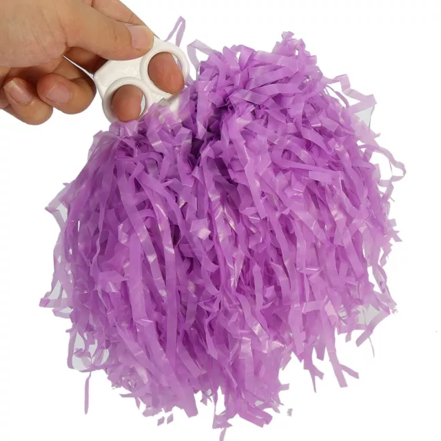 Cheerleading Pompoms Cheer Party Costume Sports Accessory (purple)