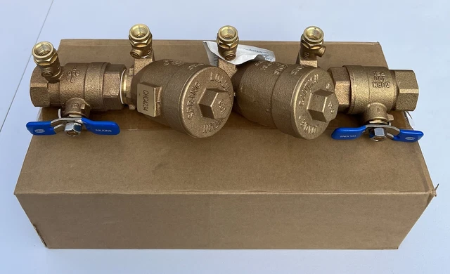 Zurn 950XLT Wilkins Top Access Double Check Valve 1-Inch Backflow Preventer