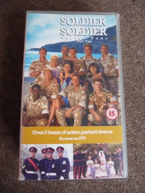 USED VHS SOLDIER Soldier Series Four Part Two The Final Seven