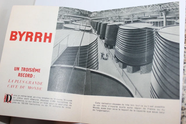 Byrrh  ///  Petit Carnet Publicitaire 1950 /1960....D 3