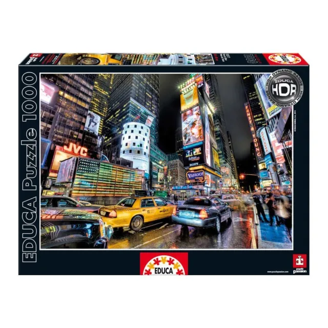 Educa Puzzle 1000 Teile Times Square New York                            (15525)