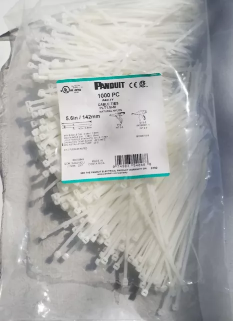 Panduit PLT1.5I-M Locking Cable Ties PARTIAL BAG
