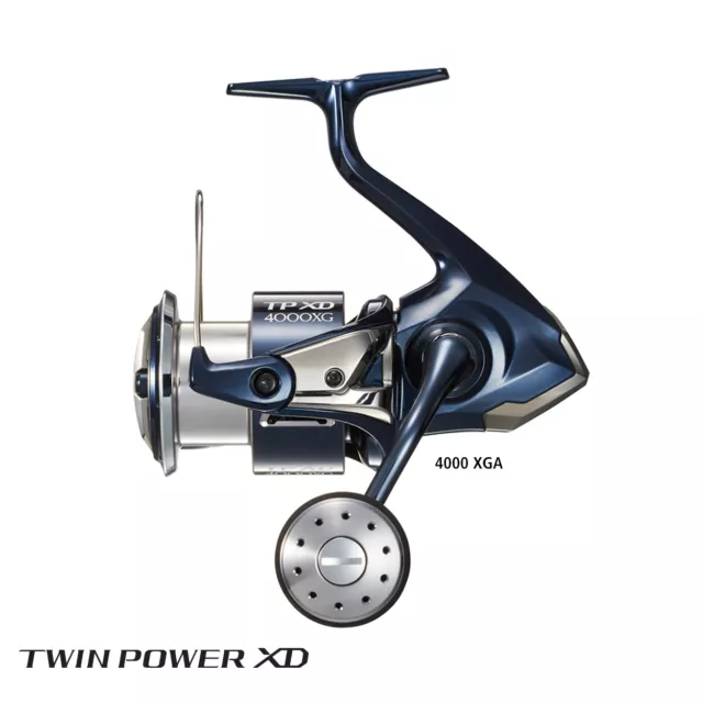 Free Express Shipping - Shimano 2021 Twin Power XD 4000 XG Spinning Fishing Reel