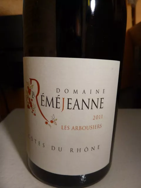 Cotes Du Rhone  2011 "Les Arbousiers"- Dom. Remejeanne Grand Vin Du Rhone