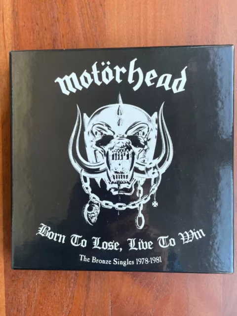 MOTÖRHEAD - BORN TO LOSE, LIVE TO WIN ltd. 7SingleBox