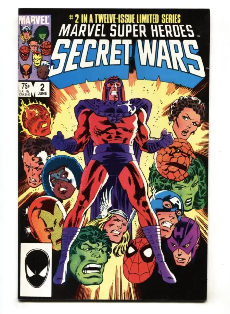 Marvel Super Heroes Secret Wars #2 - 1984 - Marvel - VF- - comic book