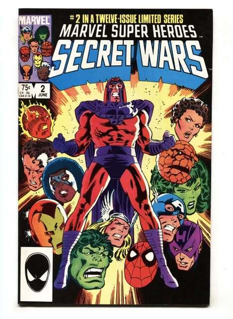 Marvel Super Heroes Secret Wars #2 - 1984 - Marvel - VF- - comic book
