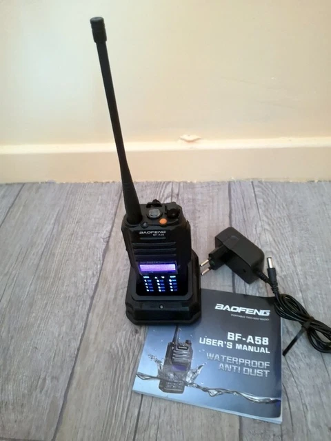 baofeng BF-A58 /vhf uhf double bande bidirectionnelle