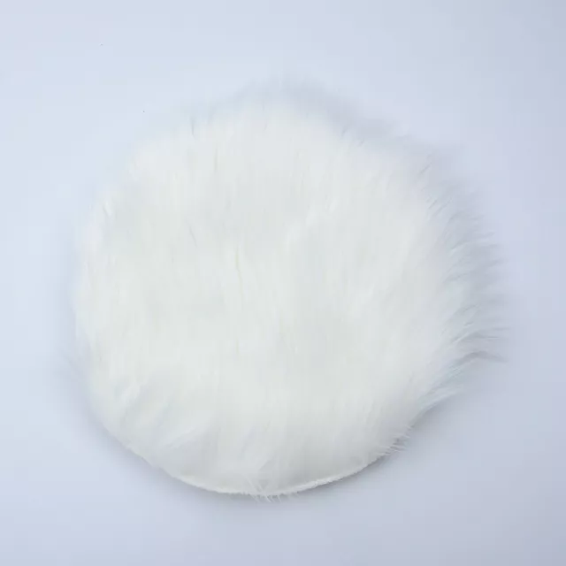 Plain Soft Fluffy Bedroom Faux Fur Fake Single Sheepskin Rugs Washable Hairy Mat