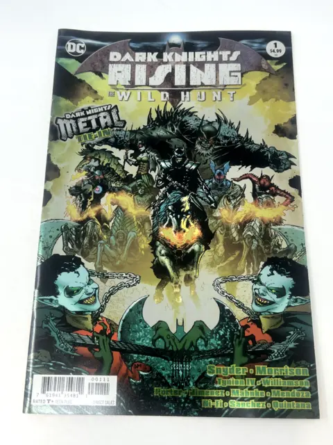 Dark Knights Rising The Wild Hunt #1 Foil Dark Nights Metal DC 2018 1st Print VF