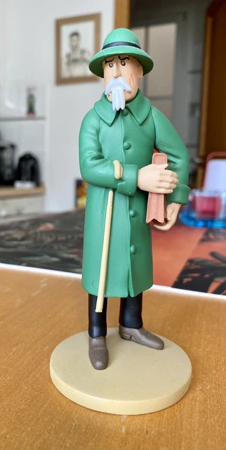 Figurine Tintin Basil Bazaroff N°76 Hergé En Résine - Collection Tintin - Occasion