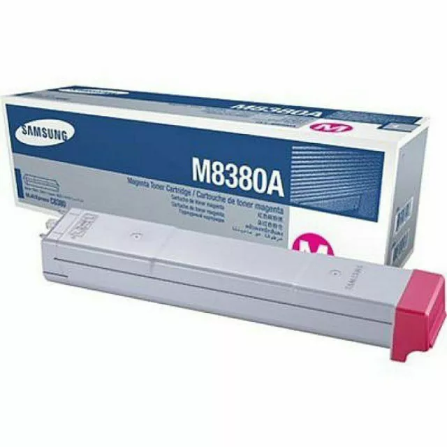 Samsung CLX-M8380A Toner Cartridge Magenta for MultiXpress C8380 Genuine A2S#