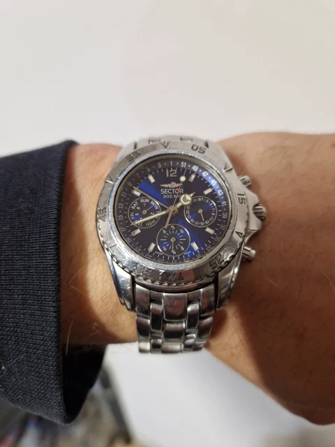 Montre Sector 650 Pour Femme - Chronographe Quartz, Boîtier Acier 34 Mm, étanche 200 M - Neuf Avec étiquettes