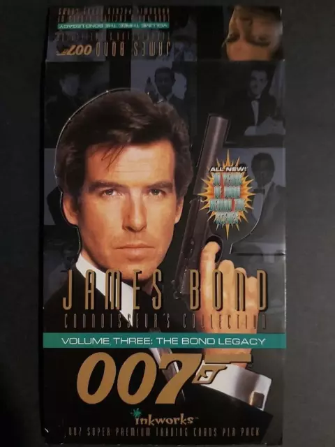 James Bond: Connoisseur's Collection Vol. 3 / EMPTY Trading Cards Box / NM-