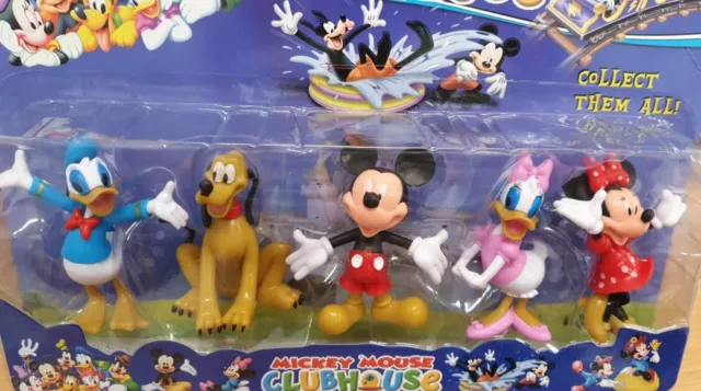 Disney Mickey Mouse Clubhouse Donald Minnie Goofy Pluto collectible figures Cake 2