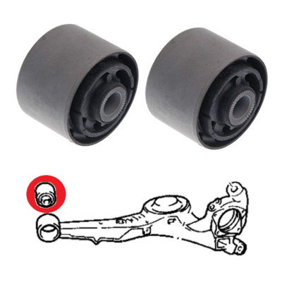 Per HYUNDAI IX55 SANTA FE 08 09 10 11 Posteriore Posteriore Inferiore Braccio Interno Bush Set 