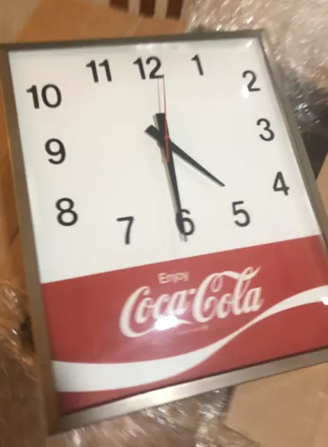 Vintage Coca-Cola Wall Clock - 1970s 2