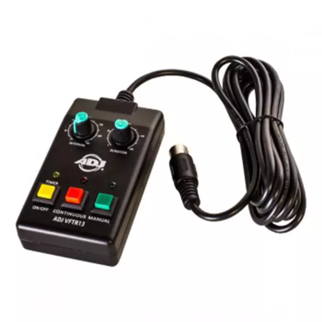 ADJ VFTR13 Optional Timer Remote for VF1100, VF1300, VF1600, Mister Kool