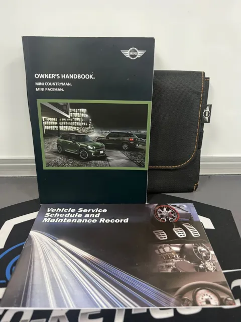 Mini Countryman / Paceman Owners Pack / Handbook / Manual + Wallet 14-16 (2015)!