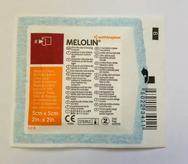 Melolin Cushioned Dressing Pads