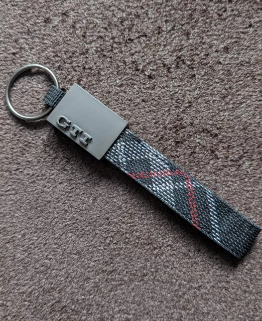 VW GTI Tartan Keyring New