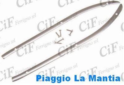 Cif 7427-KT TAPPETINO CENTRALE NERO COMPLETO CIF TIPO ORIGINALE VESPA ET3 